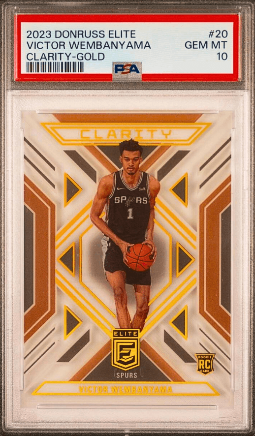 Victor Wembanyama 2023 panini Donruss Elite