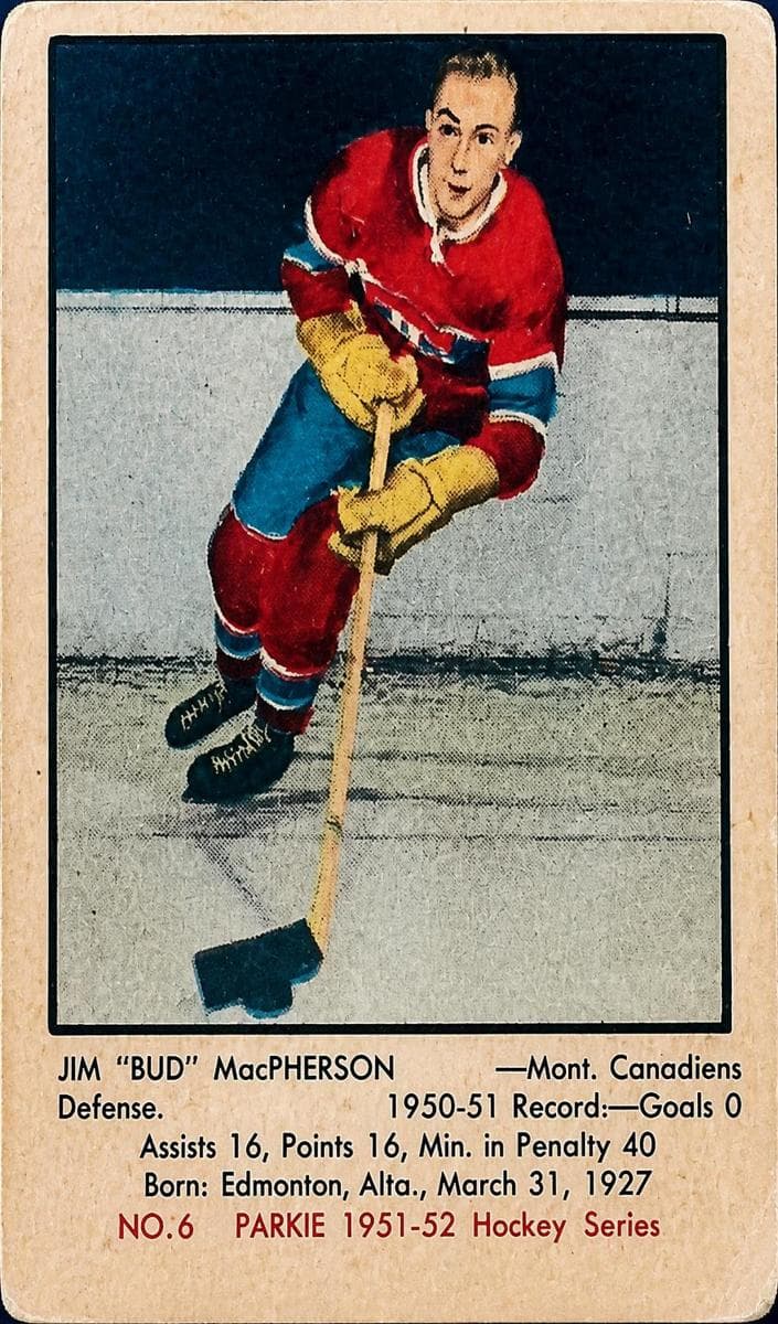 Jim "Bud" MacPherson #6