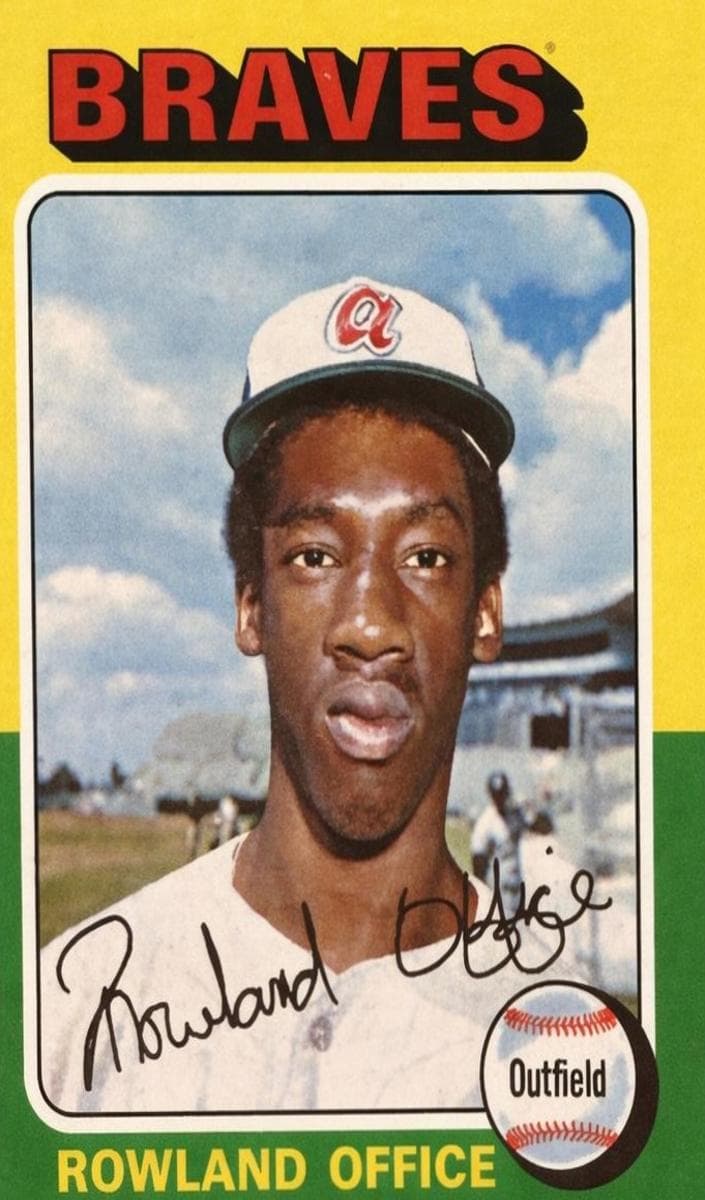 Rowland Office 1975 topps