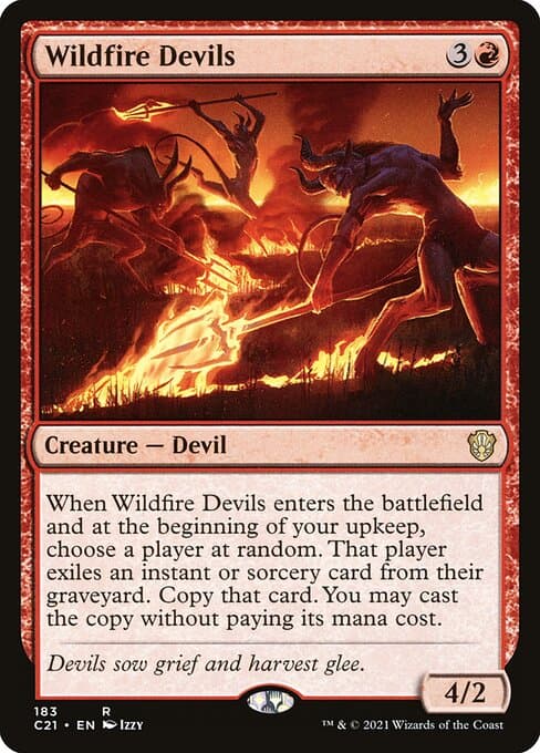Wildfire Devils 2021 Magic: The Gathering