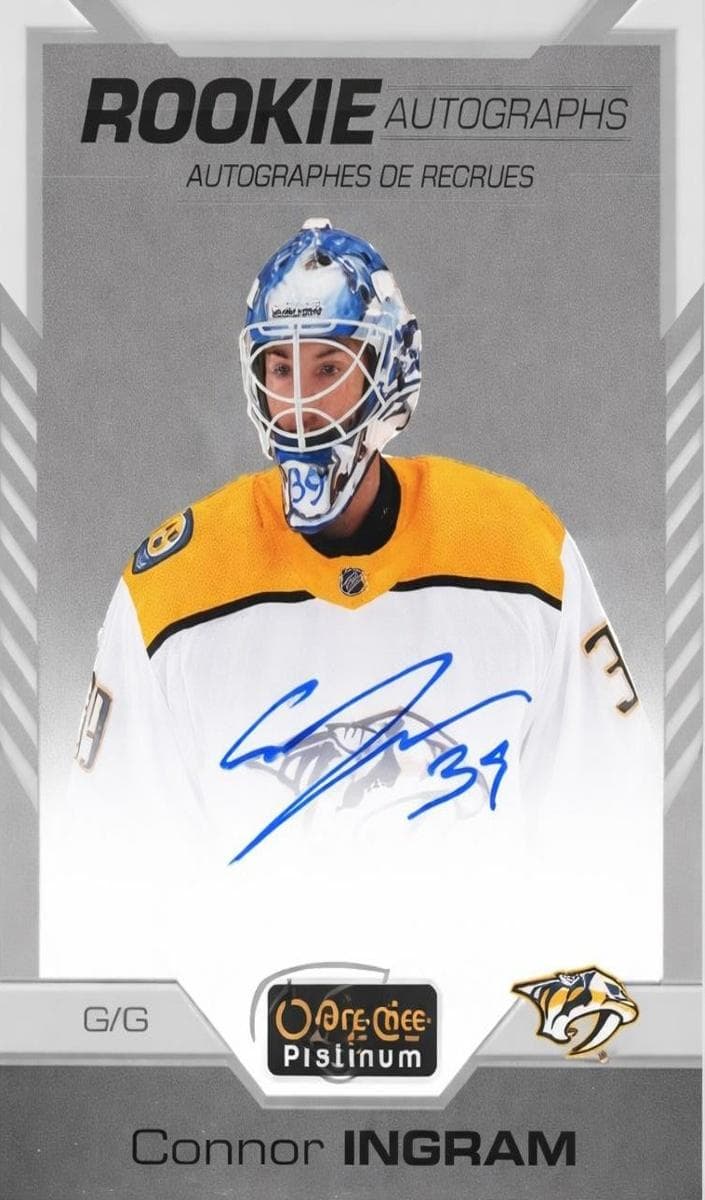 Connor Ingram 2020 topps O-Pee-Chee Platinum