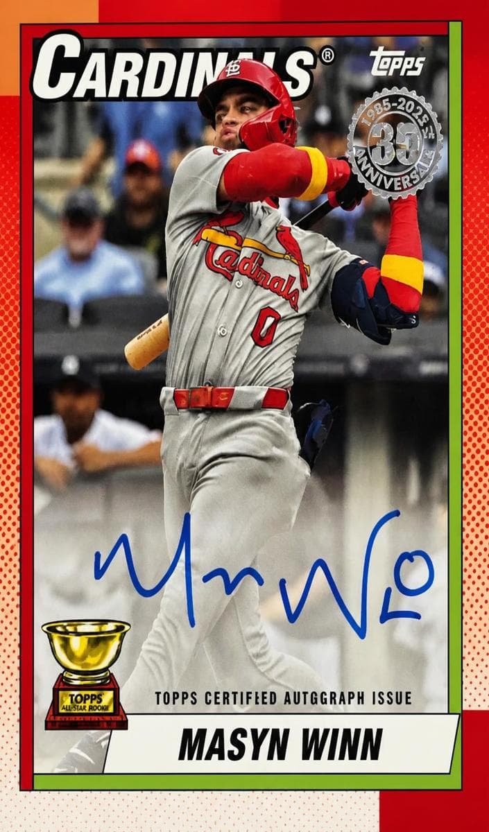 Masyn Winn 2025 topps Topps