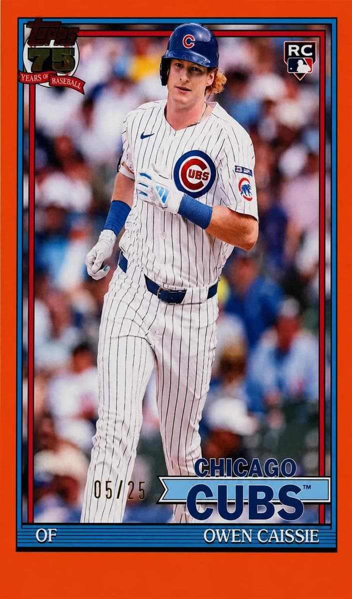 Owen Caissie 2026 topps Topps