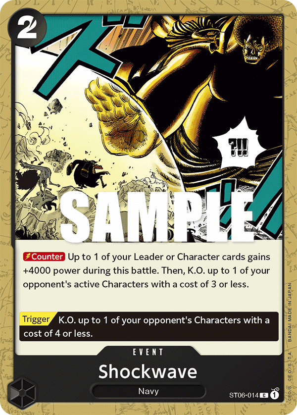 Shockwave 2023 One Piece