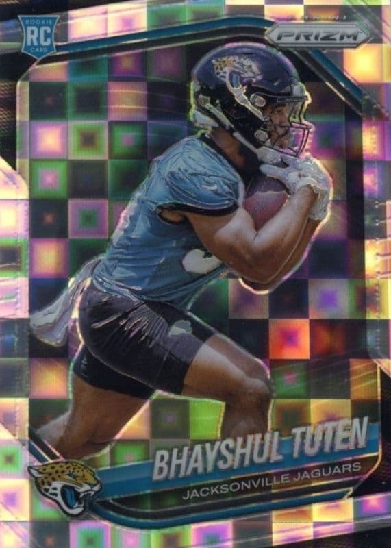 Bhayshul Tuten 2025 panini Prizm Orange Ice