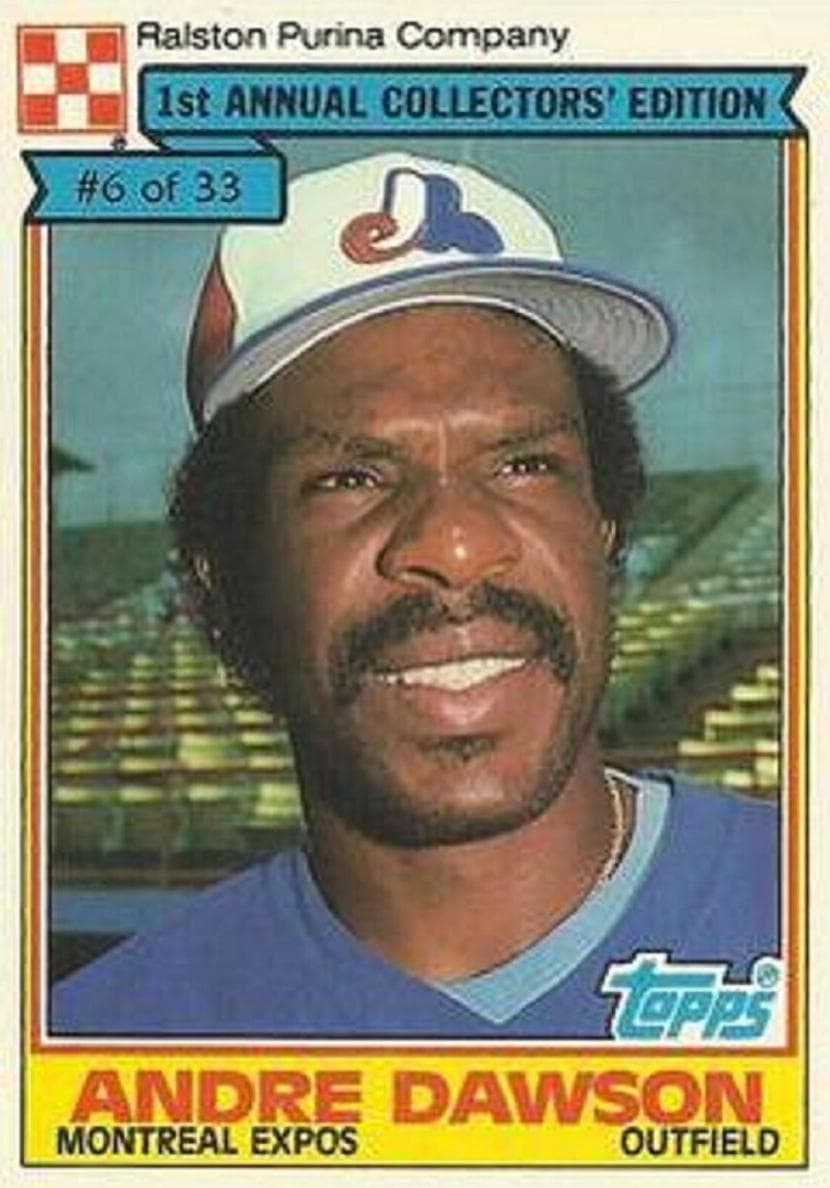 Andre Dawson 1984 topps