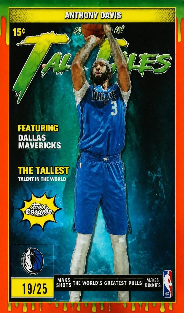 Anthony Davis 2025 topps Topps Chrome