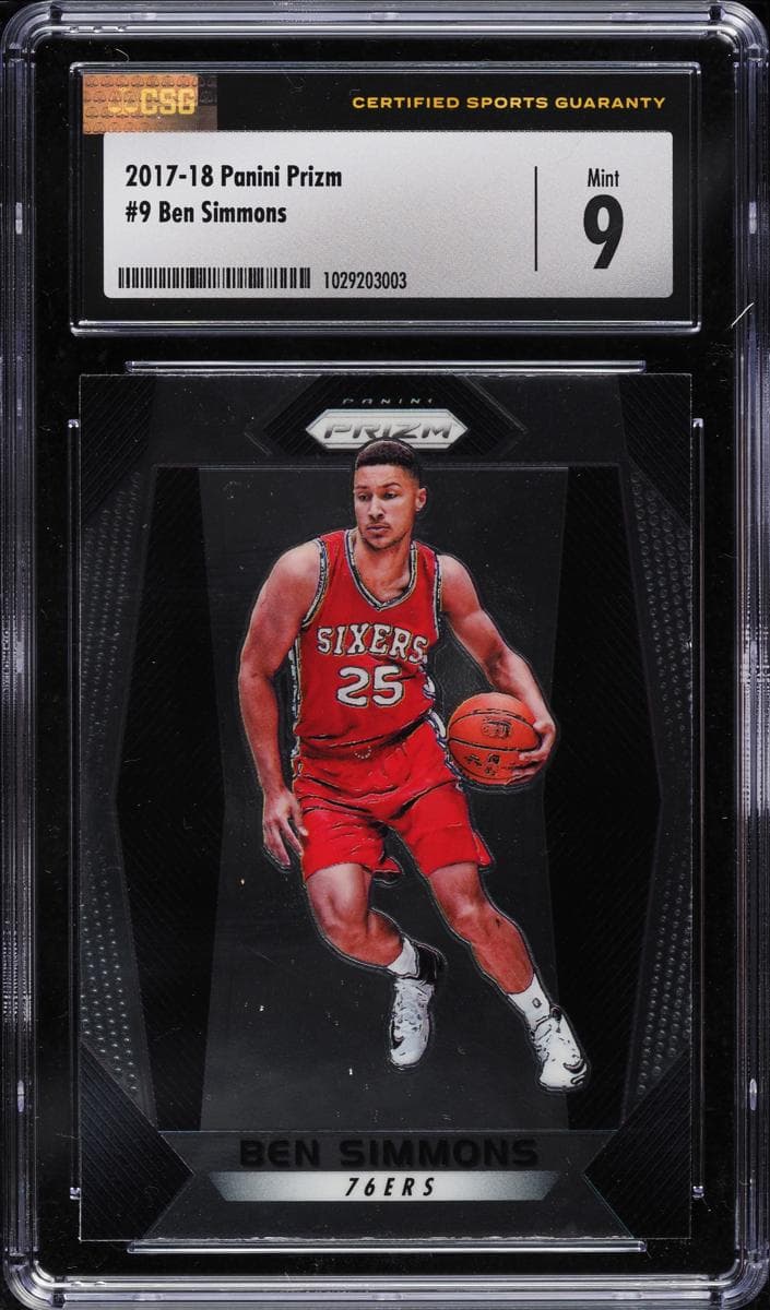 Ben Simmons 2017 panini Panini Prizm