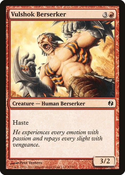 Vulshok Berserker 2003 Magic: The Gathering Mirrodin
