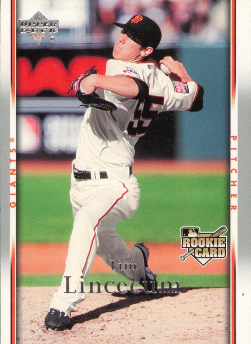 Tim Lincecum 2007 upper-deck Upper Deck