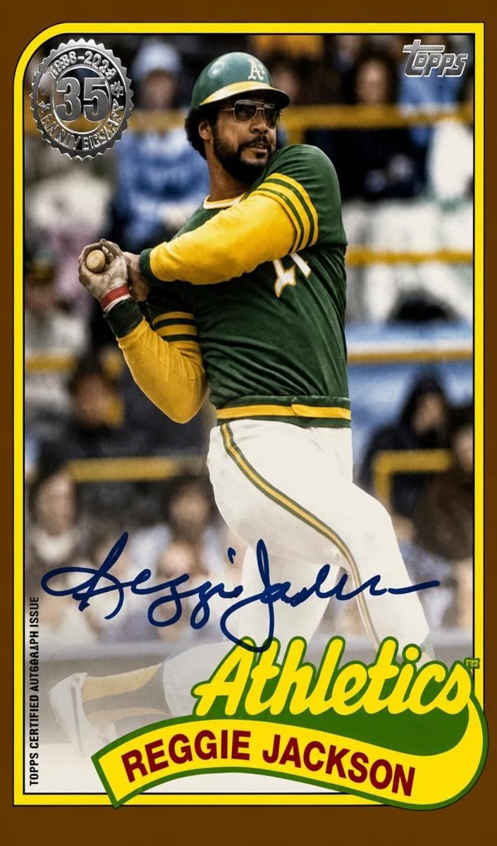 Reggie Jackson 2024 topps Topps Update