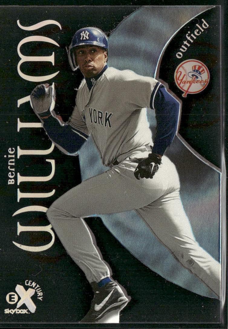 Bernie Williams 1999 fleer SkyBox E-X Century