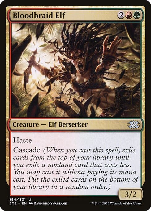 Bloodbraid Elf 2022 Magic: The Gathering Double Masters 2022