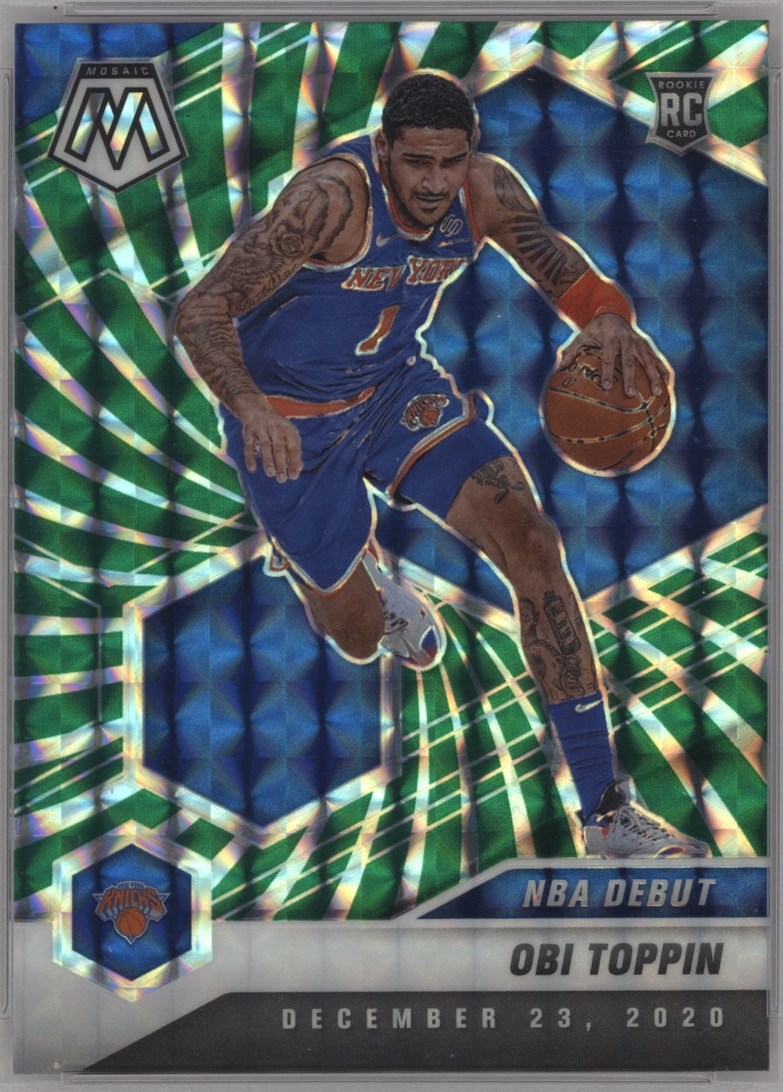 Obi Toppin 2020 panini Panini Mosaic