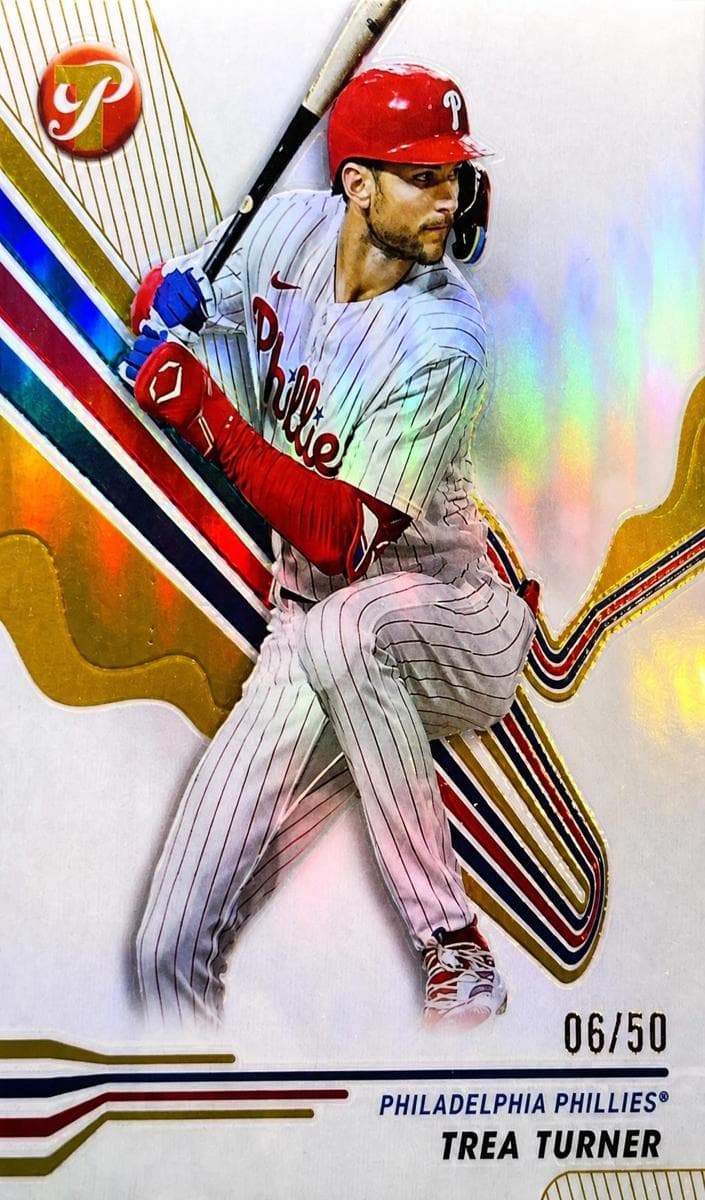 Trea Turner 2024 topps Topps Pristine