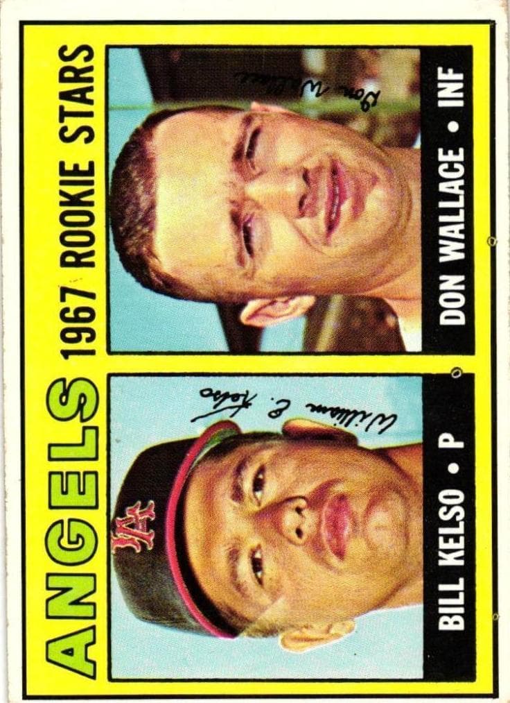 Angels 1967 Rookie Stars (Bill Kelso / Don Wallace) #367