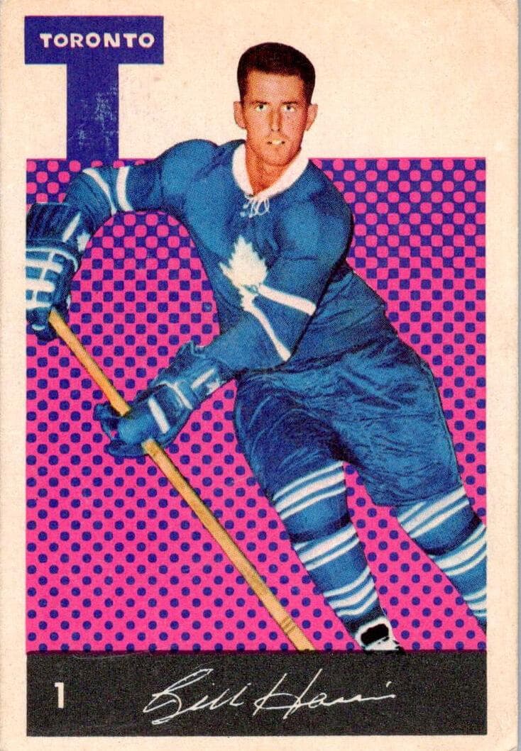Billy Harris 1962 unknown Parkhurst