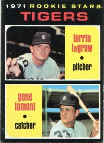 Tigers 1971 Rookie Stars (Lerrin LaGrow / Gene Lamont) #39
