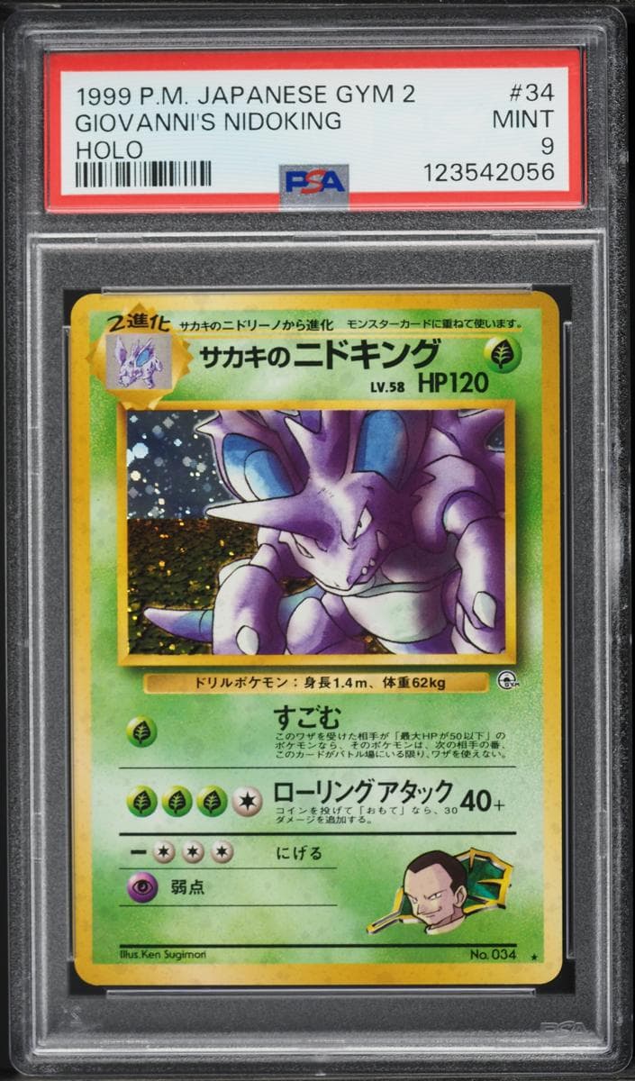 Giovanni's Nidoking #34