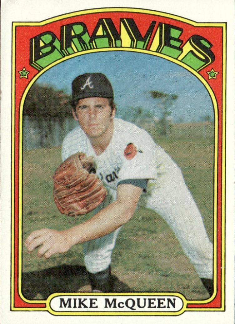Mike McQueen 1972 topps Topps