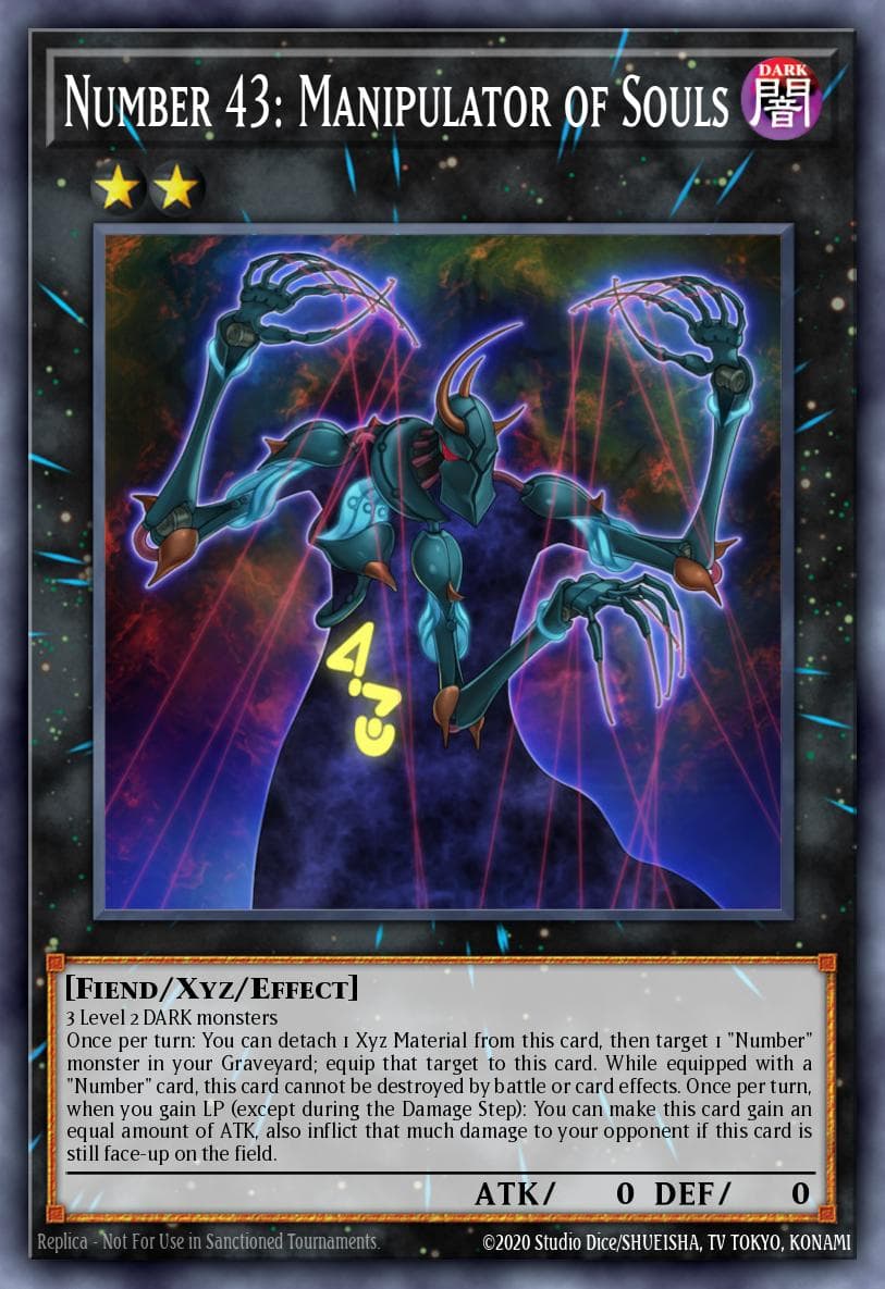 Number 43: Manipulator of Souls #MP15-EN025