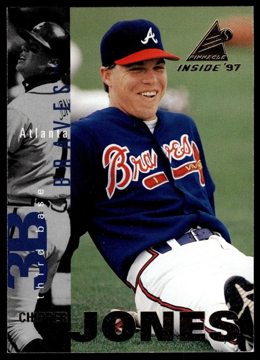Chipper Jones 1997 unknown Pinnacle Inside