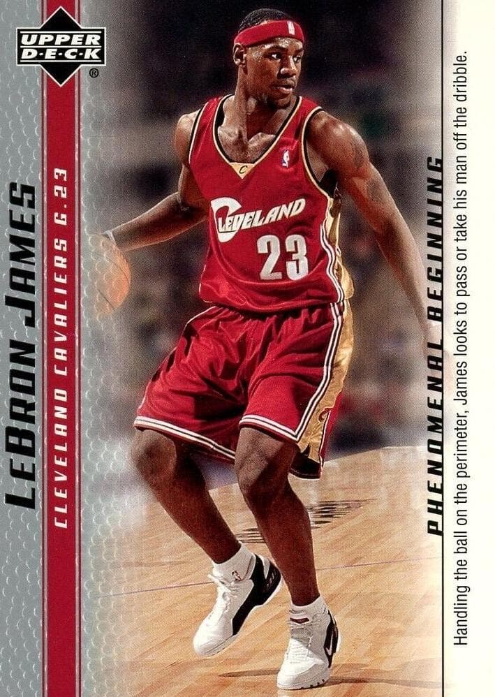 Lebron James 2003 upper-deck