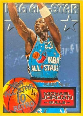 Michael Jordan 1996 fleer