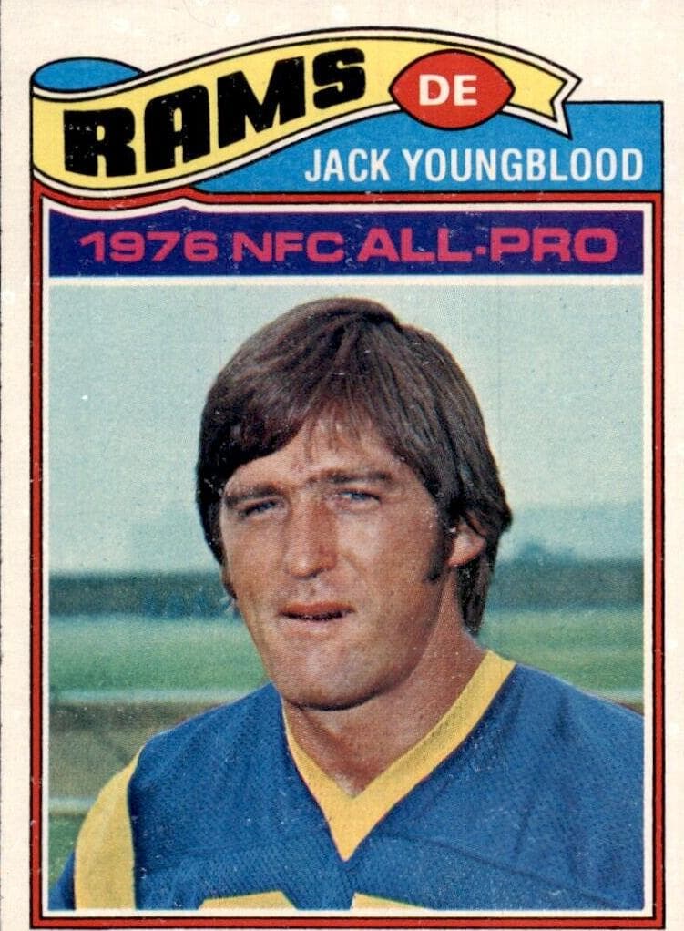 Jack Youngblood 1977 topps Topps