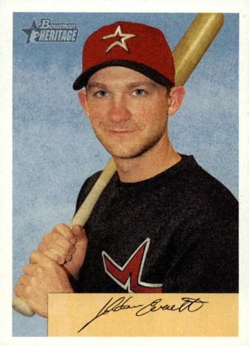 Adam Everett 2002 bowman Bowman Heritage