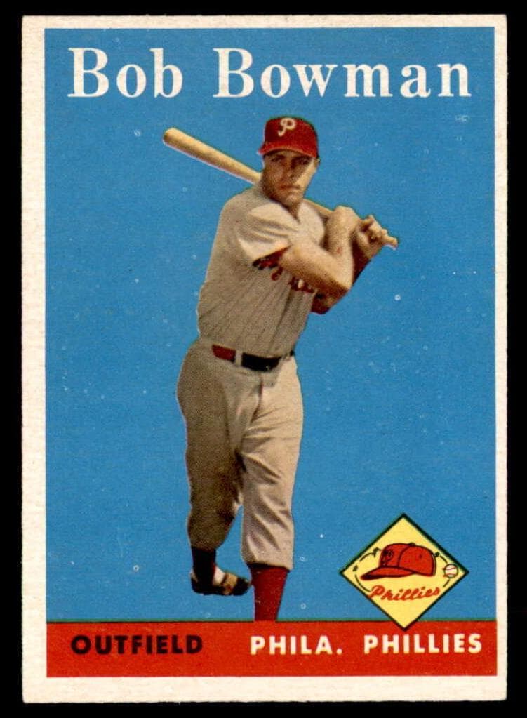 Bob Bowman 1958 topps Topps