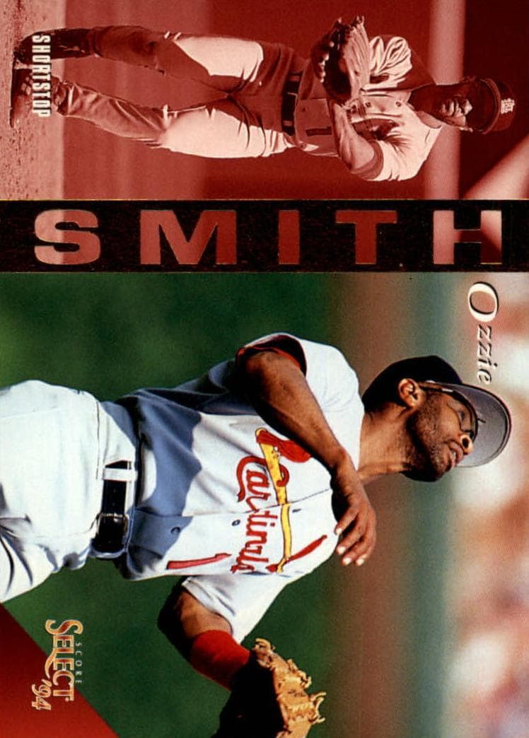 Ozzie Smith 1994 panini Select