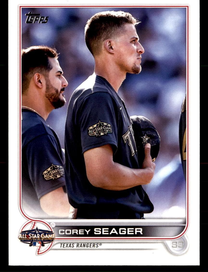 Corey Seager 2022 topps Topps Update