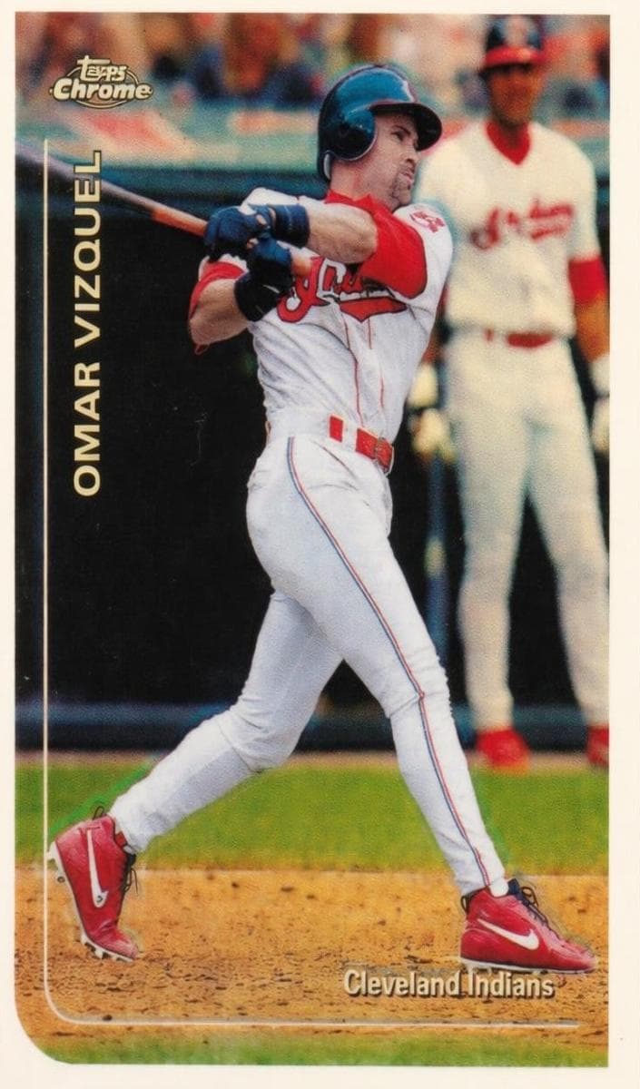 Omar Vizquel 1999 topps Topps Chrome