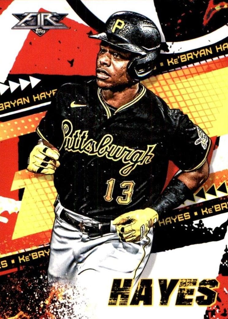 Ke'Bryan Hayes 2022 topps Topps Fire