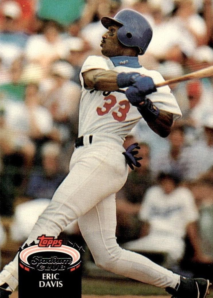 Eric Davis 1992 unknown Stadium Club