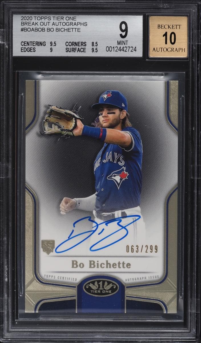 Bo Bichette 2020 topps