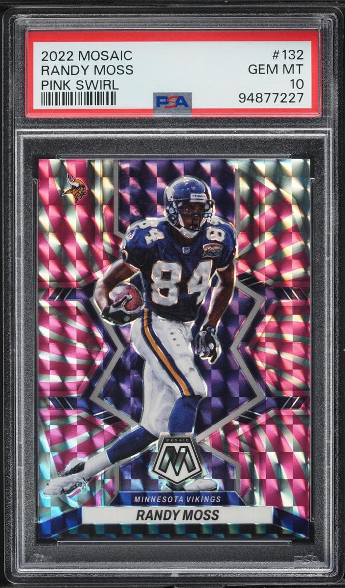 Randy Moss 2022 panini Panini Mosaic