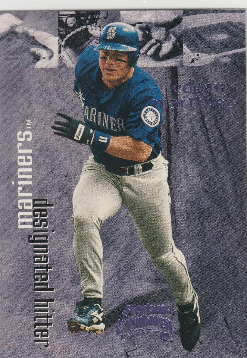 Edgar Martinez 1999 fleer SkyBox Thunder