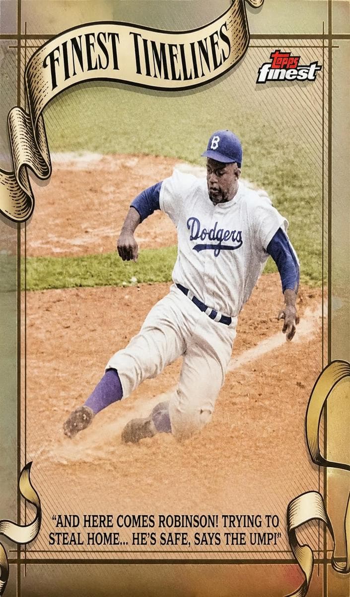 Jackie Robinson 2025 topps Topps Finest