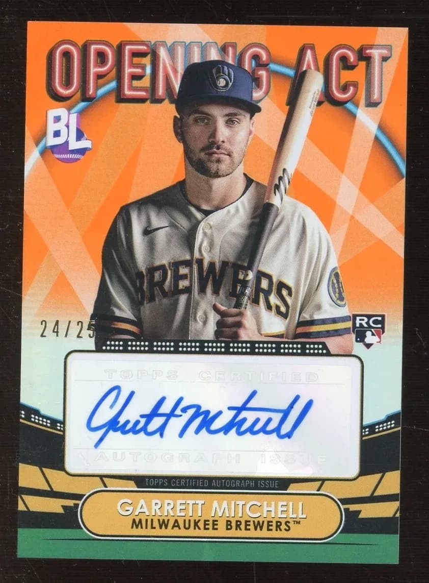 Garrett Mitchell 2023 topps Topps Big League