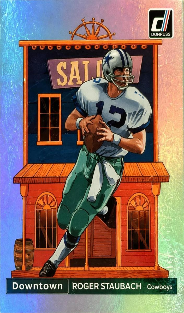 Roger Staubach 2022 panini Donruss