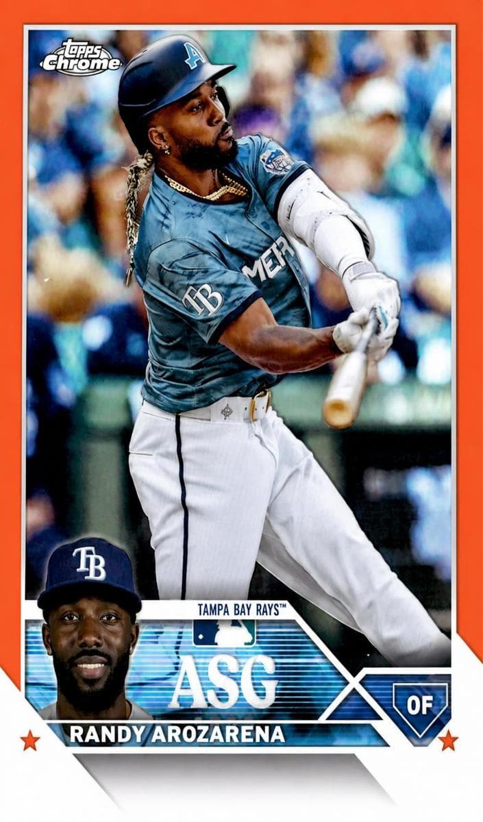 Randy Arozarena 2023 topps Topps Chrome Update
