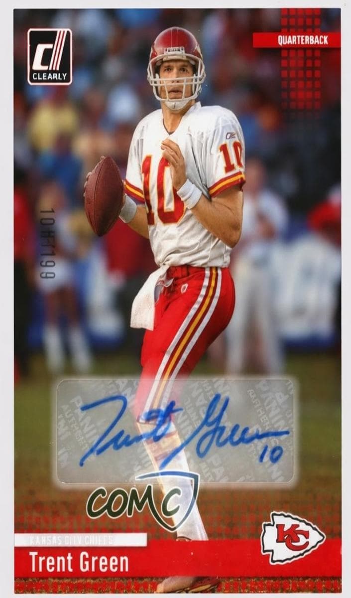 Trent Green 2024 panini Clearly Donruss