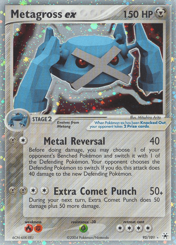 Metagross EX 2004 Pokemon