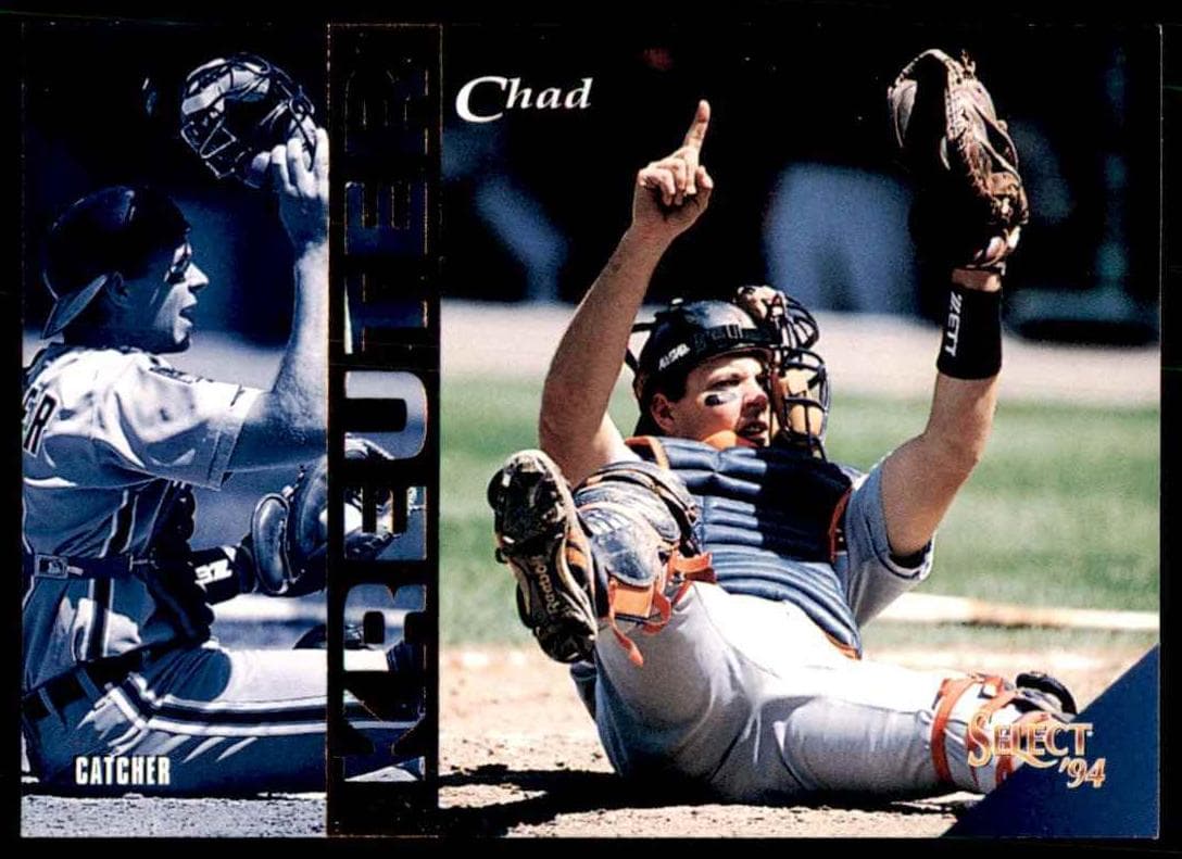 Chad Kreuter 1994 panini Select