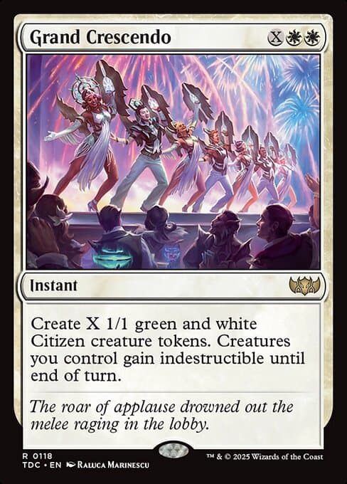Grand Crescendo 2022 Magic: The Gathering New Capenna Commander