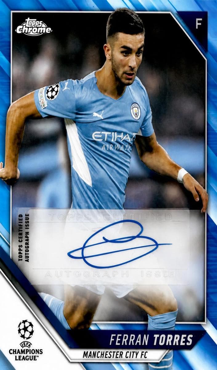 Ferran Torres 2021 topps