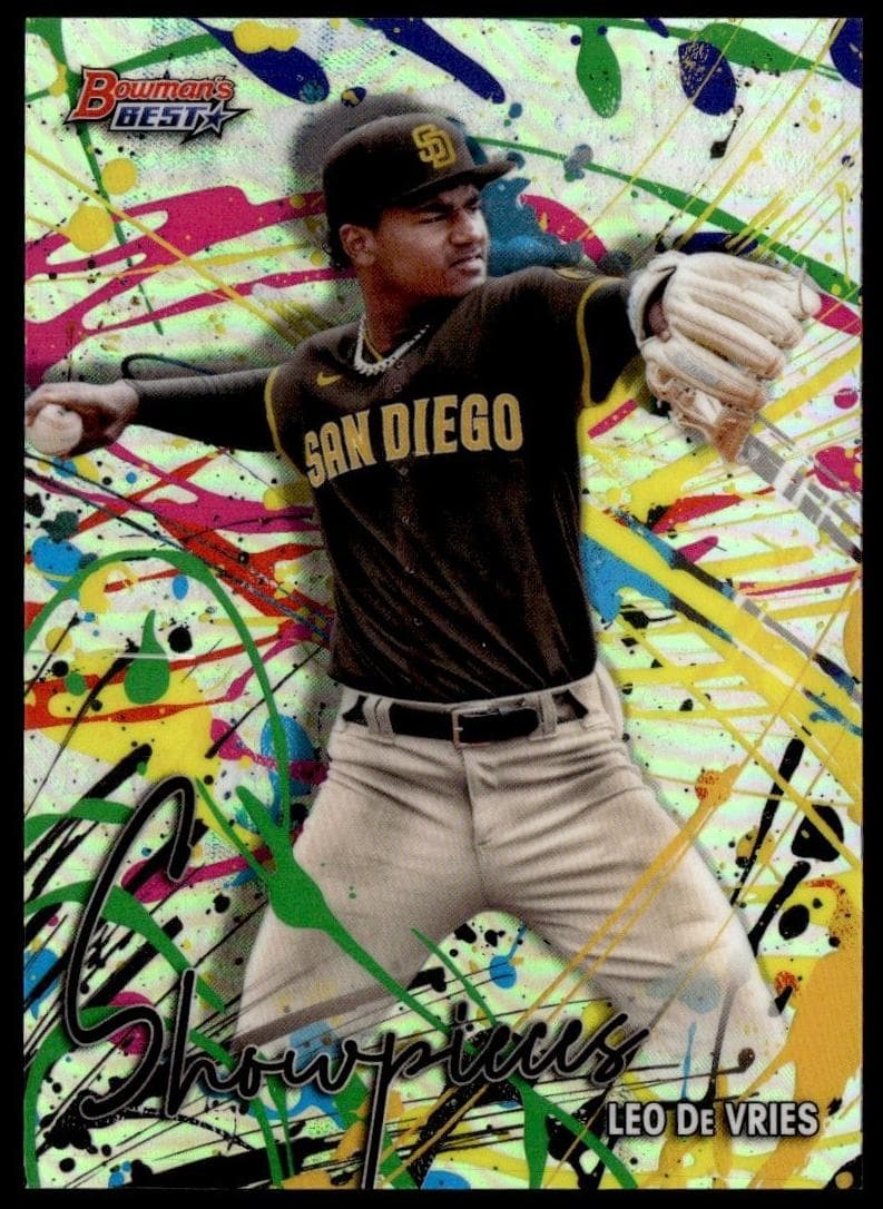 Leo De Vries 2024 bowman Bowman's Best