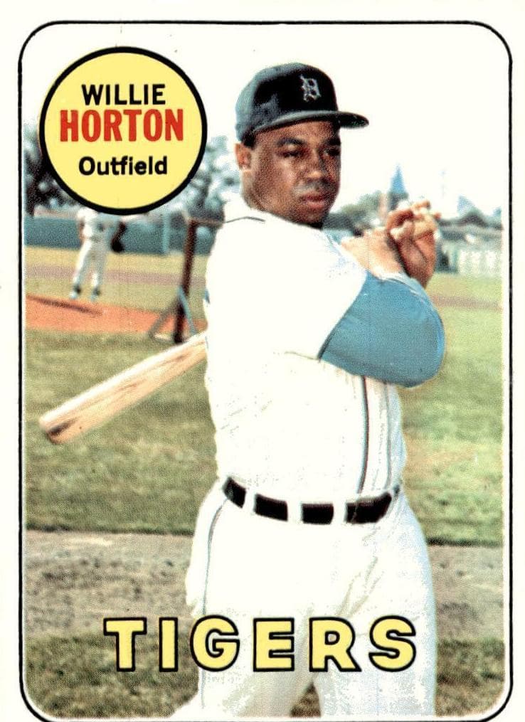 Willie Horton 1969 topps Topps